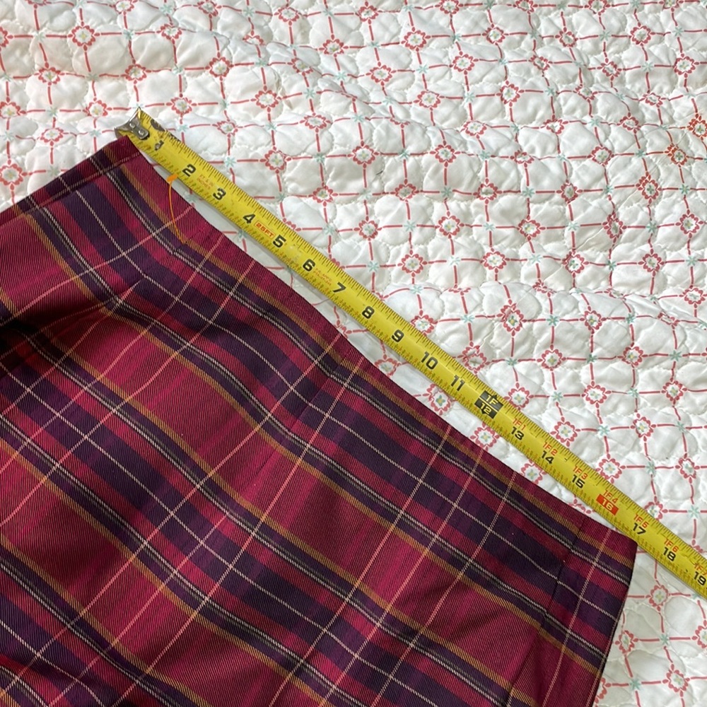 Cato plaid Maxi kilt - Picture 4 of 7